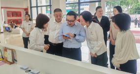 省政务服务和资源交易服务中心党委副书记率队赴雅安市、九龙县湾坝镇开展调研