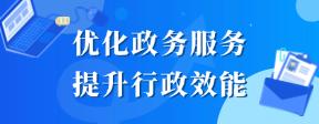 优化政务服务